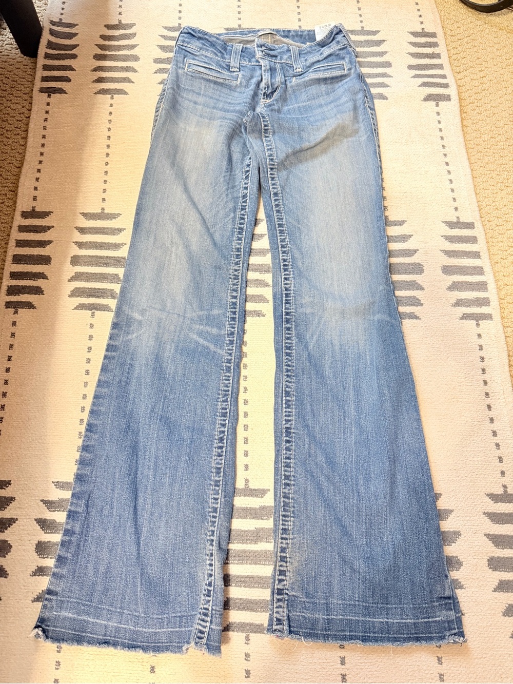 Ariat Light Blue Wide-Leg Jeans